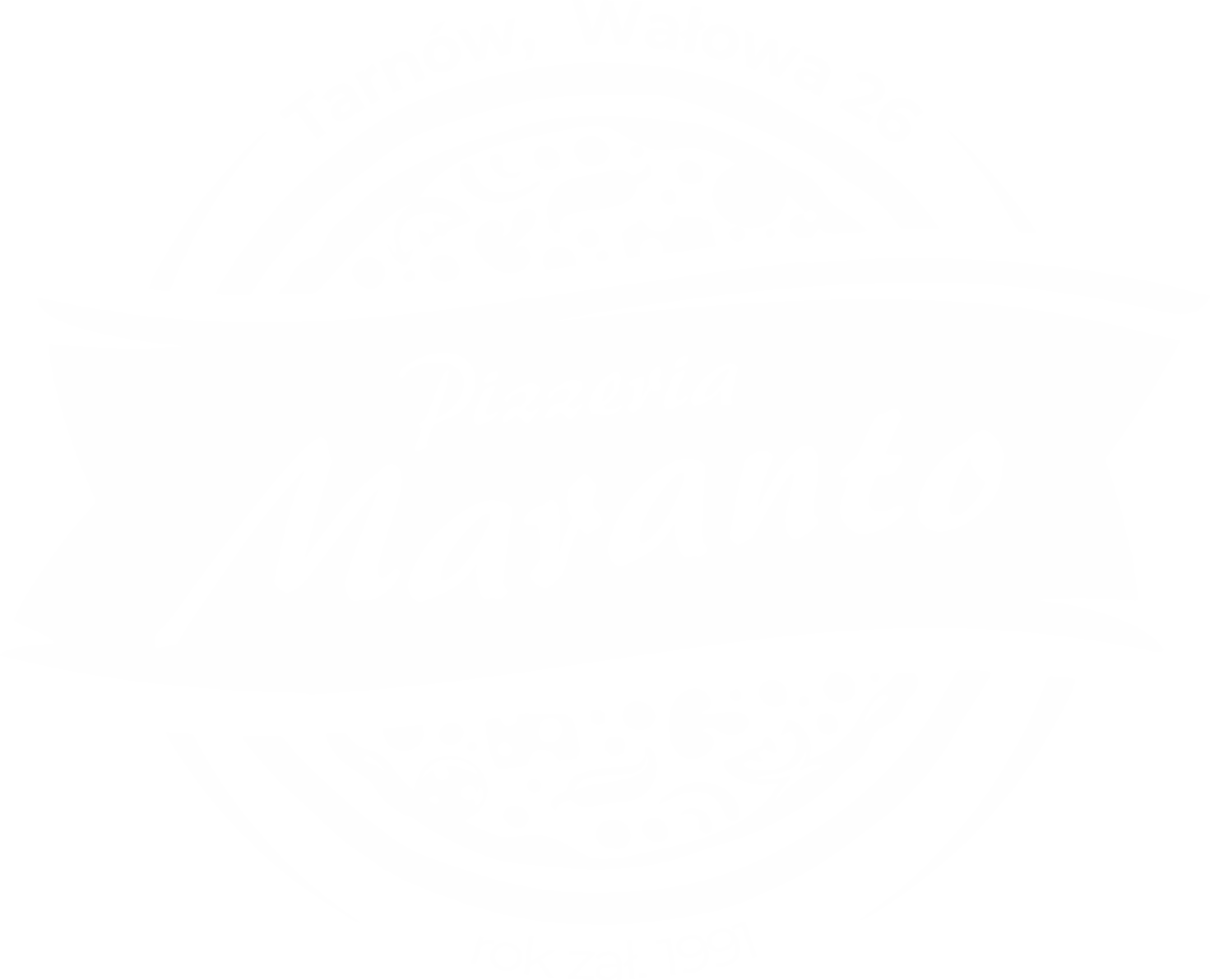 logo maranto białe